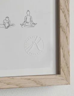 Kunskapstavlan® Yoga - Illustrationer| Posters & Ramar