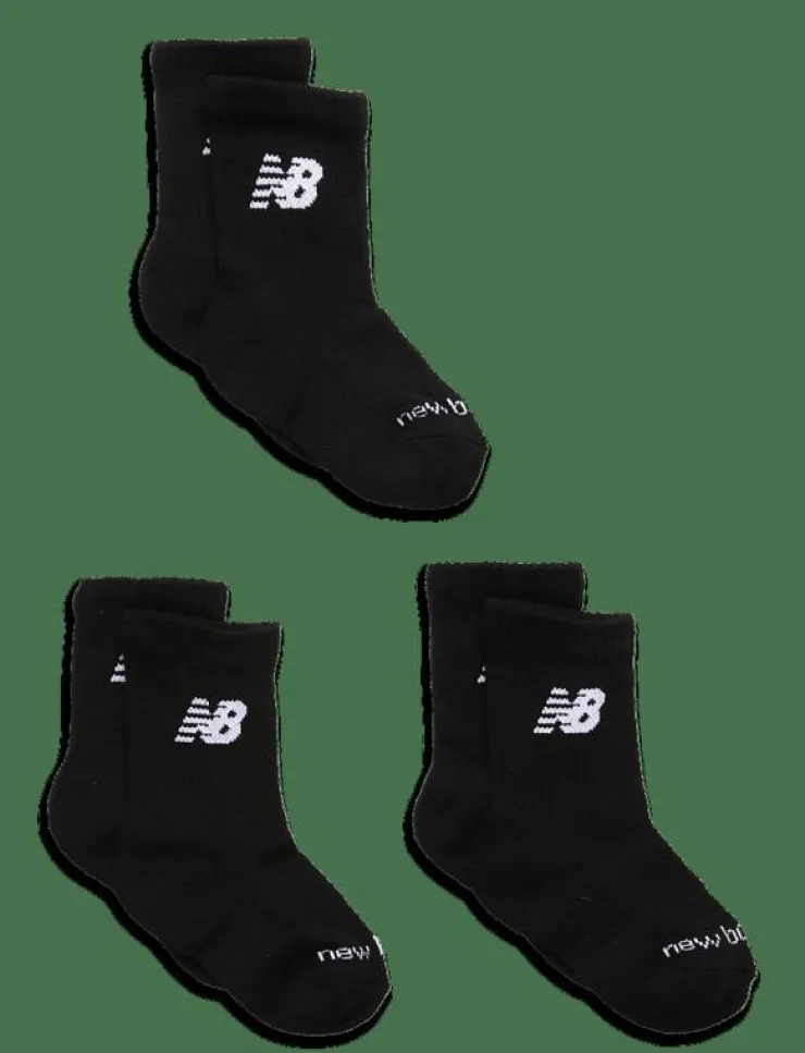 New Balance Youth Daily Essentials Cushion Crew Socks 3 Pack - Strumpor & Tights|Barn Strumpor & Tights