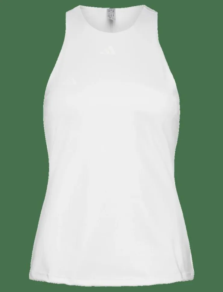 Kvinnor adidas Tennis Toppar & T-Shirts|Y-TANK - Linnen