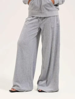 Juicy Couture YUKA WIDE LEG TRACKPANT - Sweatpants|Kvinnor Mjukisbyxor