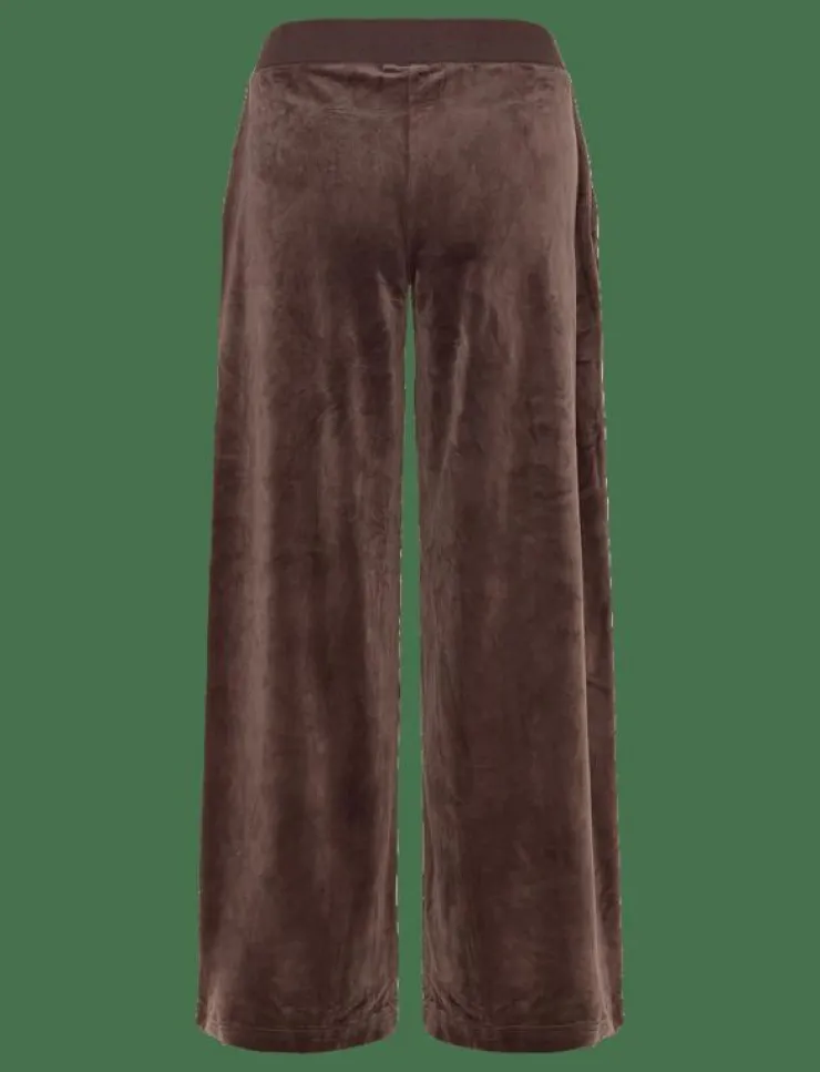 Kvinnor Juicy Couture Mjukisbyxor|YUKA WIDE LEG TRACKPANT GOLD - Vida byxor