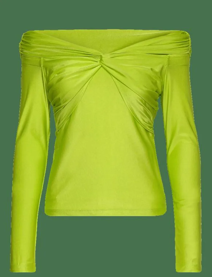 Kvinnor STINE GOYA T-Shirts & Toppar|Yuna Solid, 1677 Slinky Heavy Jerse - Långärmade toppar