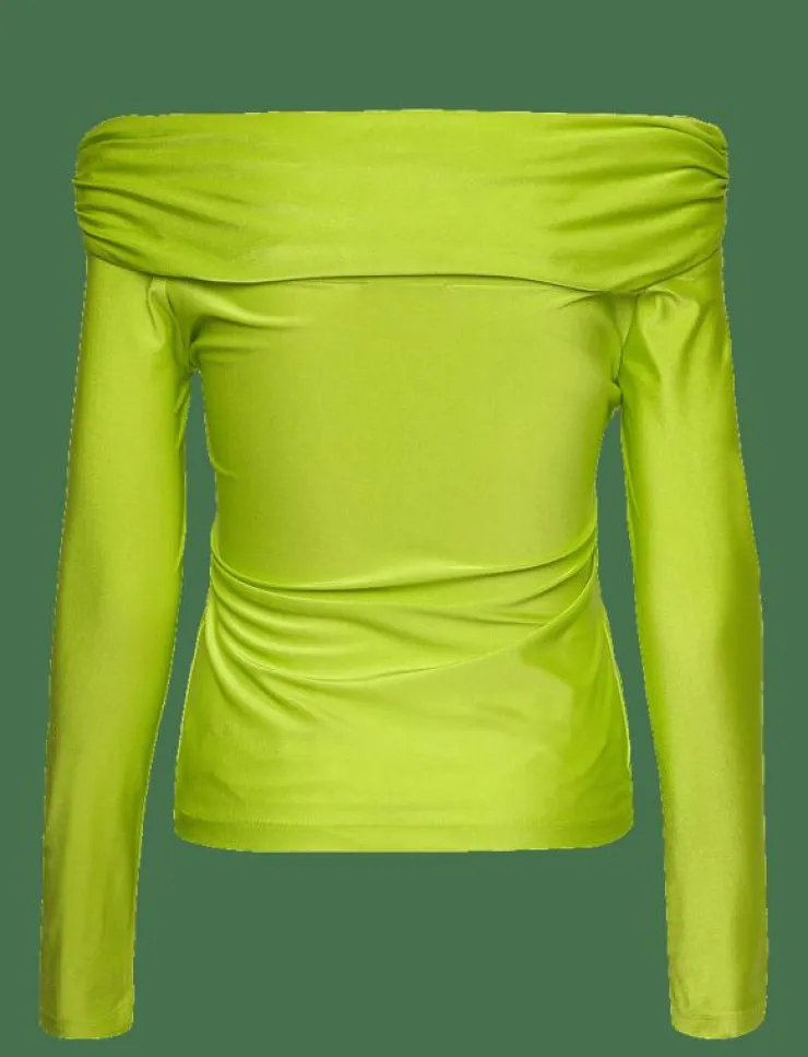 Kvinnor STINE GOYA T-Shirts & Toppar|Yuna Solid, 1677 Slinky Heavy Jerse - Långärmade toppar