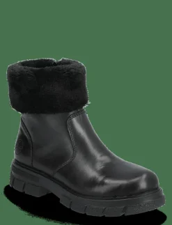 Rieker Z9188 - Platta ankelboots|Kvinnor Varmfodrade Stövlar