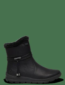 Kvinnor Rieker Varmfodrade Stövlar|Boots|Z0070 - Varmfodrade skor