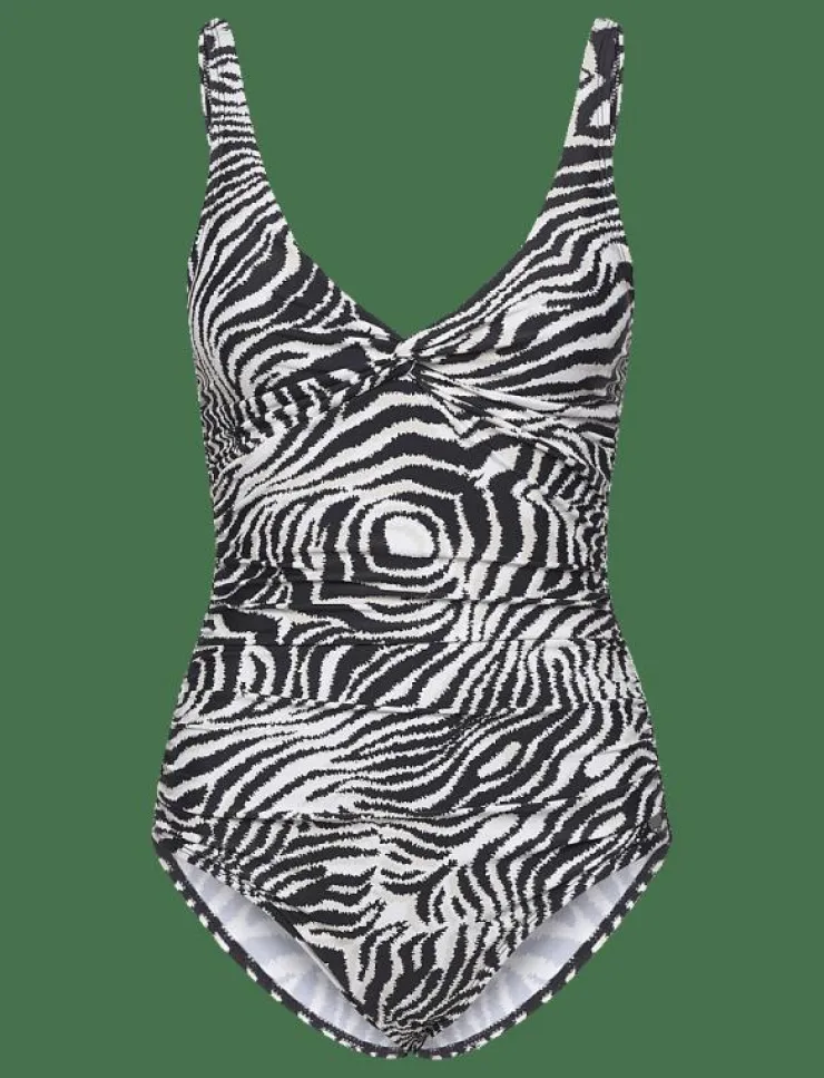 Kvinnor Panos Emporio Badkläder|Plus Size & Curvy|Zebra Simi Swimsuit - Baddräkter