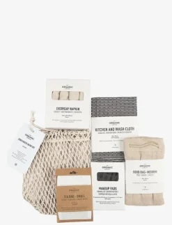 The Organic Company Kökstextilier|Förvaring|ZERO Waste Basic Kit - Tygservetter