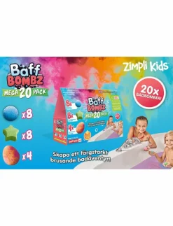 Barn Zimpli kids Bad- & Vattenleksaker|Baff Bombz Mega Pack - Badleksaker