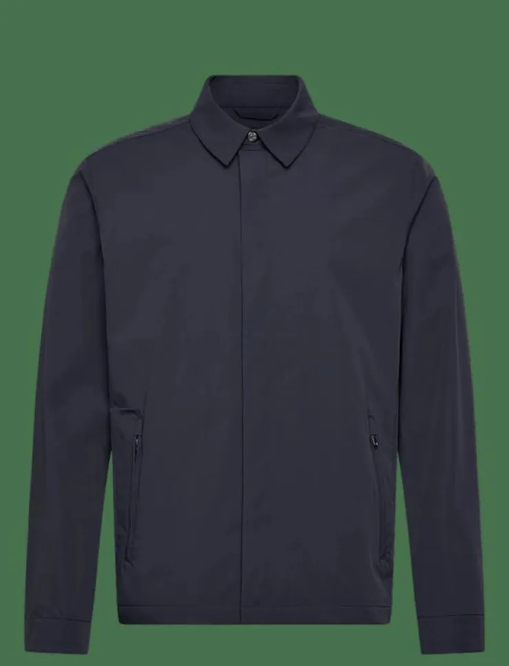 Lyle & Scott Overshirts|Zip Through Nylon Overshirt - Tunna jackor