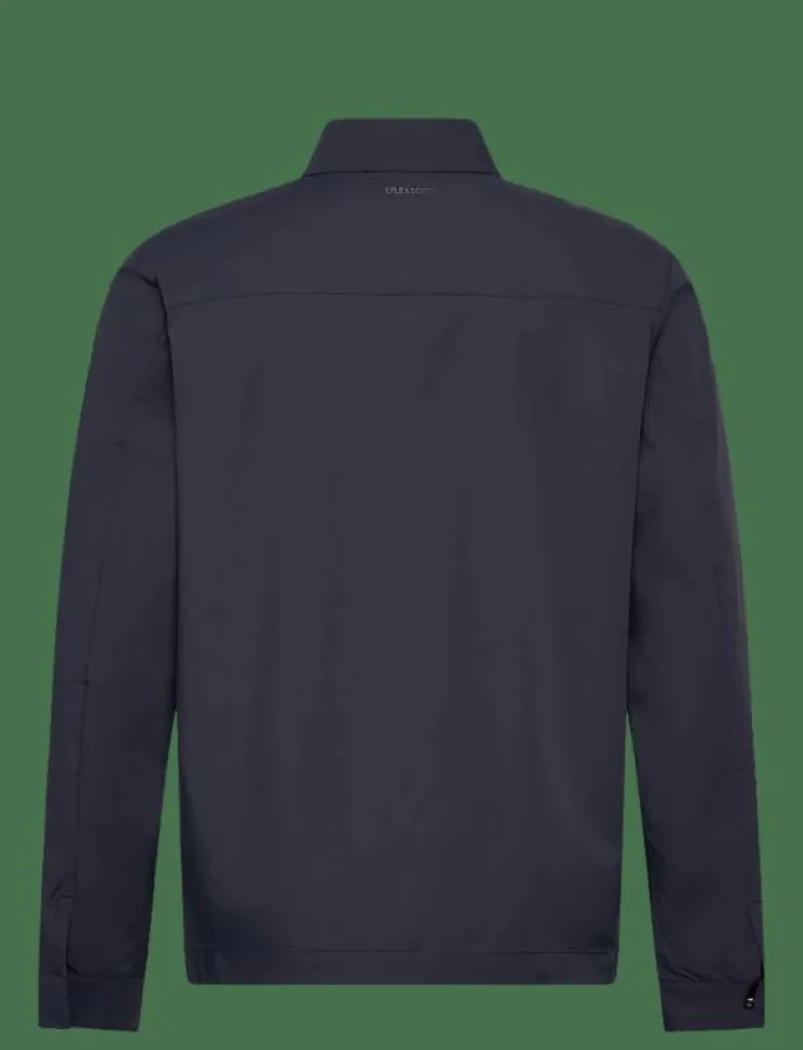 Lyle & Scott Overshirts|Zip Through Nylon Overshirt - Tunna jackor
