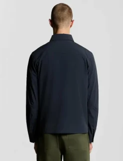 Lyle & Scott Overshirts|Zip Through Nylon Overshirt - Tunna jackor