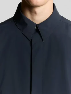 Lyle & Scott Overshirts|Zip Through Nylon Overshirt - Tunna jackor