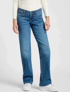 Kvinnor Lee Jeans Denimkläder|Jeans|ZOE - Utsvängda jeans