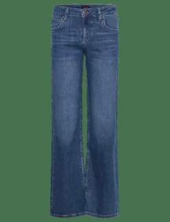 Kvinnor Lee Jeans Denimkläder|Jeans|ZOE - Utsvängda jeans