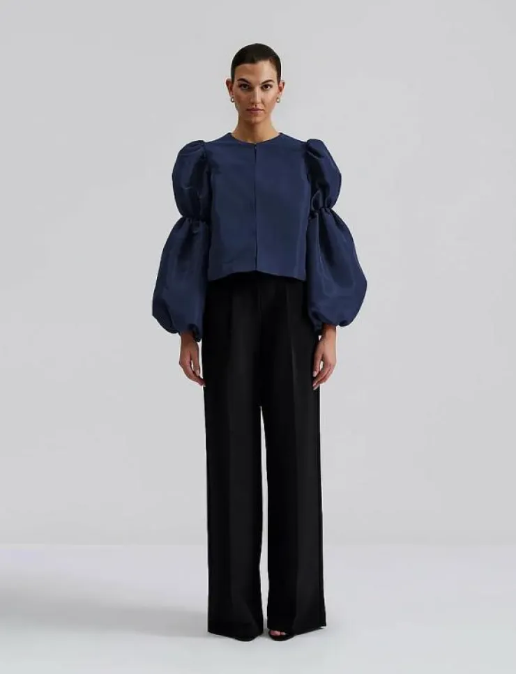Malina Zoey double pouf sleeve blouse - Långärmade blusar|Kvinnor Kläder