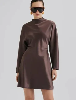 Malina Zora Barrel Long Sleeve Mini dress - Korta klänningar|Kvinnor Plus Size & Curvy|Klänningar
